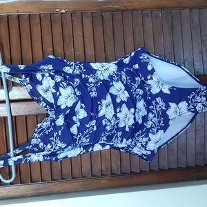 Ekouaer tummy control sweetheart neckline swimsuit - womens sz M